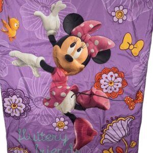 Disney Minnie Mouse Purple Blanket/Throw - 41" x 55 1/2"
